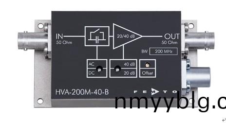 HVA係(xi)列帶寬(kuan)電壓放(fang)大器(qi)