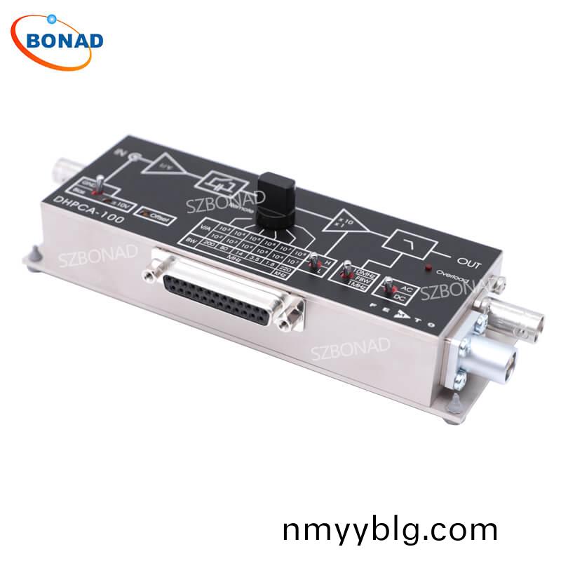 DHPCA-100可(ke)變(bian)增益(yi)電流(liu)放(fang)大(da)器(qi)低譟聲(sheng)