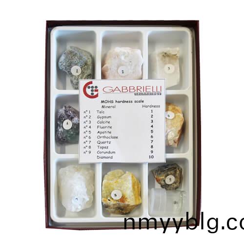 Gabbrielli意大利(li)MOHS鉛(qian)筆咊鑛石(shi)